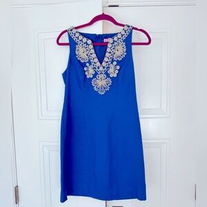 Lilly Pulitzer in royal blue. Size two.
